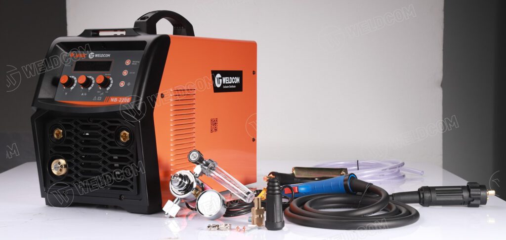 Máy hàn MIG đầu liền Jasic NB-220E thiết kế gọn nhẹ