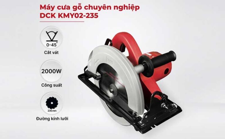 Máy cưa đĩa 2000W 235mm KMY02-235 - DCK