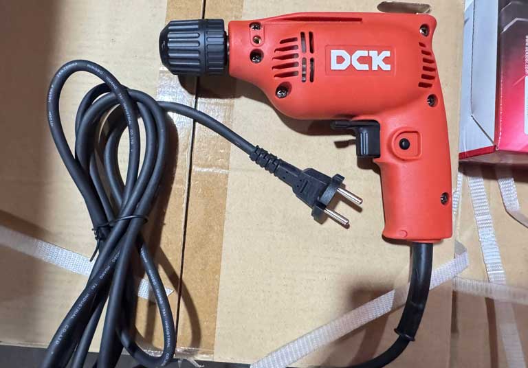 Máy khoan 230W KJZ02-6A (đầu vặn nhanh) - DCK