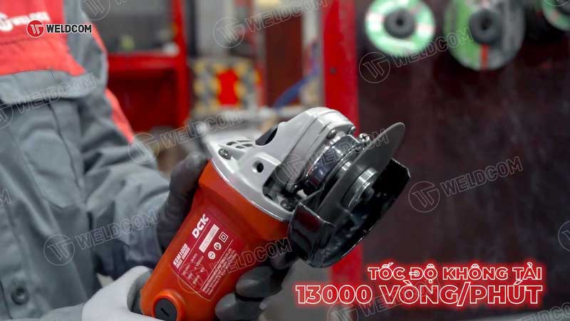 Hiệu suất máy mài góc DCK KSM100B mạnh mẽ