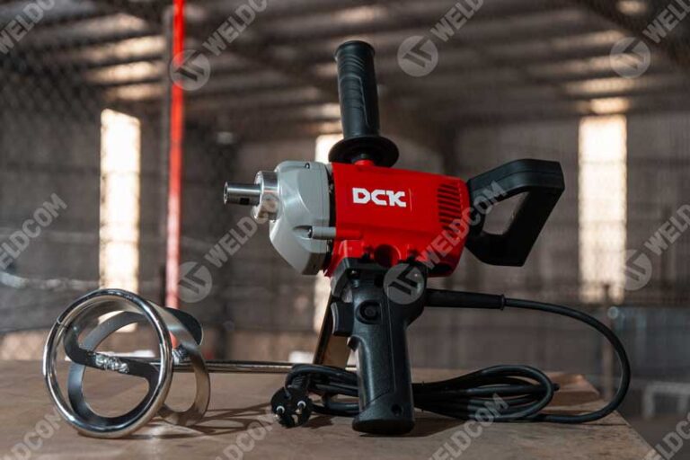 Công suất máy trộn sơn DCK KQU160 mạnh mẽ
