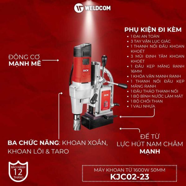 may-khoan-tu-1600w-50mm-kjc02-23-dck-sp1