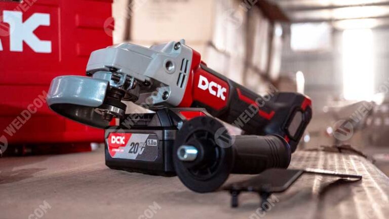 Thiết kế máy mài góc DCK KDSM03-100 tiện lợi