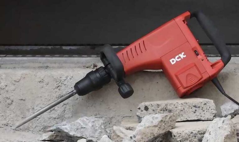 Thiết kế máy đục bê tông DCK KZG10 chắc chắn