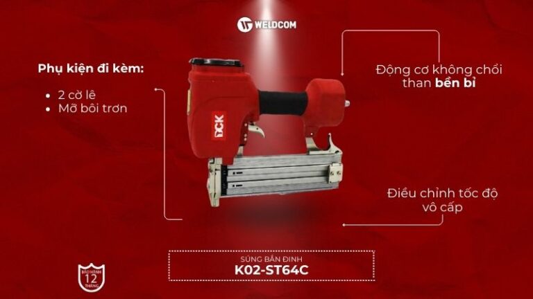 Súng bắn đinh K02-ST64C – DCK