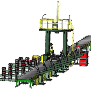 V-0820A – Dây chuyền đính và hàn dầm tự động BRUCO