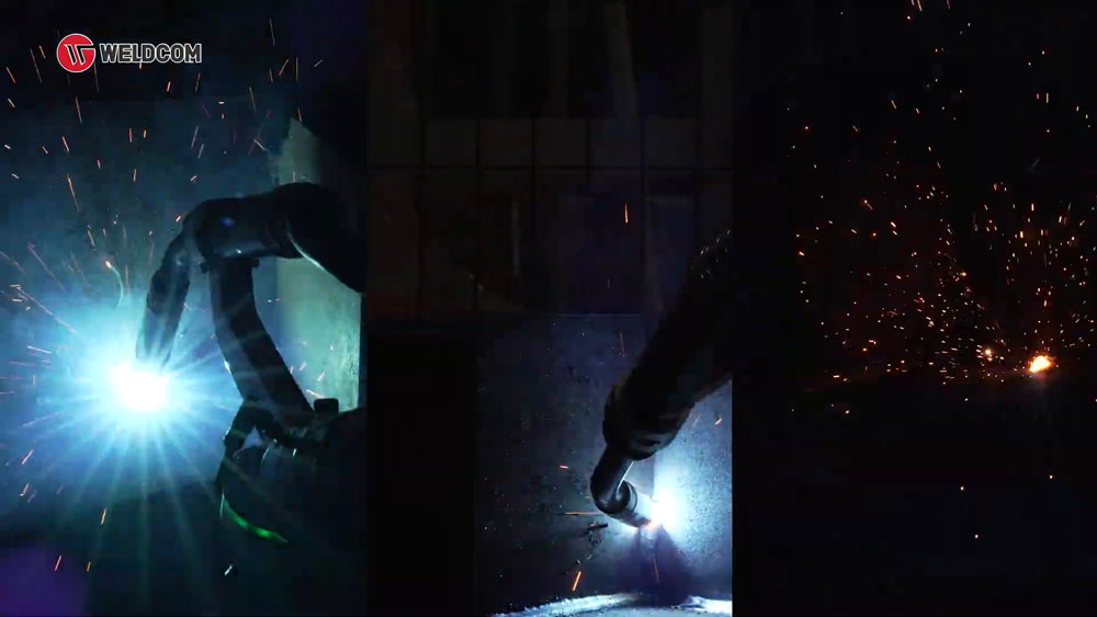 Cobot hàn (hàn MIG, TIG, hàn laser bán tự động)