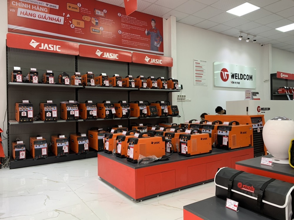 Weldcom – Đơn vị phân phối độc quyền máy hàn Jasic tại Việt Nam