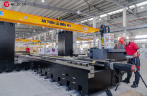 Cấu tạo của máy phay giường