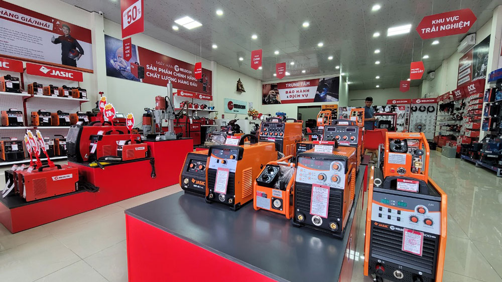 Máy hàn phù hợp để hàn inox